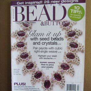 Bead and Button Magazine Creative Ideas For The Art of Beads, Jewelry April 2014
